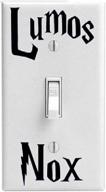 ✨ enhance your light switch with black lumos nox decal: make it magical! логотип