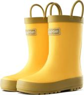 casamiel toddler waterproof natural children boys' shoes : boots логотип