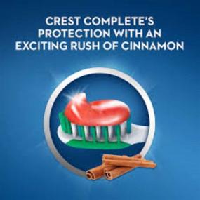 img 2 attached to Crest Complete Cinnamon Rush Oral Care, 1 Ounce