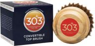 🔷 303 soft bristle convertible top brush - safe and effective cleaning - ergonomic grip - break up dirt and debris - blue (1 pack, 39017) логотип