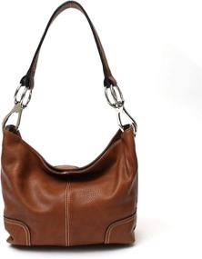 img 3 attached to Janin Handbag Bucket Shoulder Hardware Women's Handbags & Wallets : Hobo Bags
