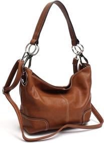 img 4 attached to Janin Handbag Bucket Shoulder Hardware Women's Handbags & Wallets : Hobo Bags