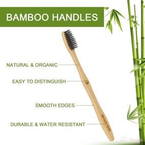 img 1 attached to Eco-Friendly Biodegradable Toothbrushes: Biykog - The Ultimate Oral Care Solution