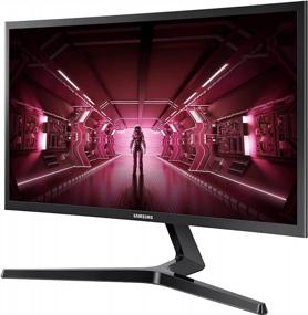 img 4 attached to Samsung LC24RG50FQNXZA Curved Gaming Monitor 23.5", 1920X1080P, 144Hz, Eye Saver Mode, Flicker Free,
