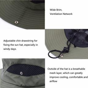 img 3 attached to Stay Protected In Style With Our Waterproof And Breathable Sun Hats - Perfect For Fishing And Outdoor Activities