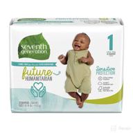 seventh generation diapers sensitive protection diapering ... disposable diapers logo