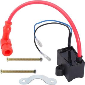 img 1 attached to QAZAKY High Performance 2-Wire Magneto Coil + CDI Ignition Coil for 49cc - 50cc 60cc 66cc 80cc 2-stroke Engines: Motorized Bicycle, Motor Bike, ATV, Quad, Scooter