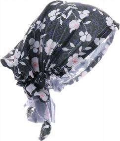 img 3 attached to Stylish And Comfortable Cancer Scarves For Women - SUNNYTREE Pre-Tied Headwear Collection