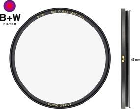 img 3 attached to 📸 B+W 49mm XS-Pro Clear Filter with Multi-Resistant Nano Coating (007M) - Ultimate Lens Protection for Crisp and Flawless Shots