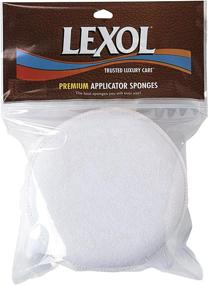 img 1 attached to Lexol 1020 Applicator Sponges - Pack Of 2 For Effortless Leather Care