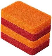 🧼 liflicon heavy duty silicone scrubber sponges (4 pack) - ultimate cleaning solution for kitchen and bathroom logo