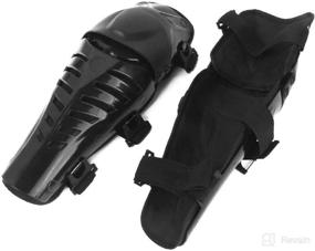 img 3 attached to Top-rated CRAZY AL’S® CAK9 Knee Pads: Adjustable Long Leg Sleeve Gear for Motorcycles and Mountain Biking - 1 Pair