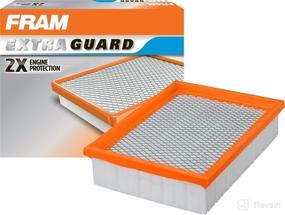 img 2 attached to 🔍 Enhanced FRAM Extra Guard CA10092 Engine Air Filter Replacement for Optimum Performance and Advanced Engine Protection in Select Ford, Lincoln, and Mercury Vehicles