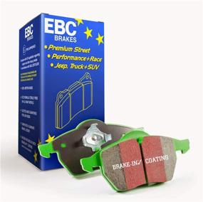 img 2 attached to 💨 Enhance Your Truck and SUV Braking with EBC Brakes DP61808 6000 Series Greenstuff Brake Pad