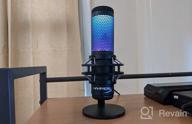 img 1 attached to HyperX QuadCast S usb type-C microphone, black review by Chong Fred ᠌