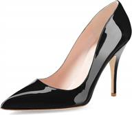 шикарные туфли-лодочки на среднем каблуке в горошек с острым носком - идеально подходят для вечеринок, доступны в размерах 4-15 сша для женщин от ydn логотип