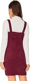 img 3 attached to Floerns Corduroy Pinafore Overall Pockets Women's Clothing : Jumpsuits, Rompers & Overalls