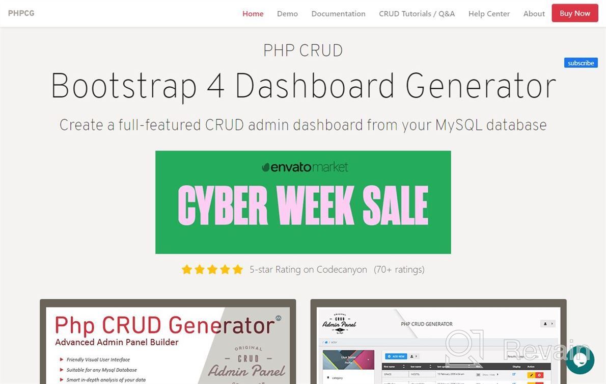 img 1 attached to PHP CRUD Generator review by Micheal Esquivel