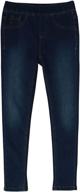 👖 just love denim leggings 29632: discover stylish girls' clothing at leggings heaven logo