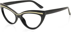 img 4 attached to MARE AZZURO Reading Glasses Stylish Vision Care at Reading Glasses