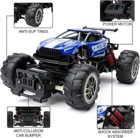 img 2 attached to High-Speed 1:14 Scale Gimsan Off-Road RC Truck With Waterproof Electric Motor And 2.4GHz Remote Control - Ideal For Remote Control Car Enthusiasts