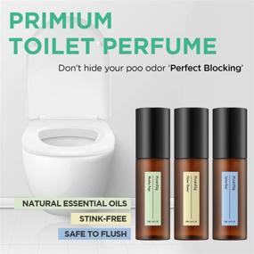 img 3 attached to 🚽 Fresh Eucalyptus and Bergamot Scent - Pooretty Pre-Poo Aromatic Toilet Spray (1.69 fl.oz.), Potty Deodorizer to Neutralize Bad Odors