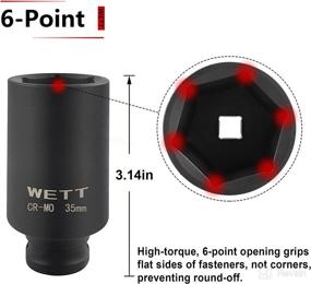 img 1 attached to WETT 6-точечный ударный шпиндель 29 мм 38 мм