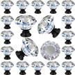 transform your furniture with goodtou's black diamond crystal drawer cabinet knobs - set of 25 logo