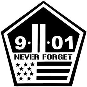 img 1 attached to Twin Towers 911 Sticker Graphic - Perfect for Auto, Wall, Laptop & More!