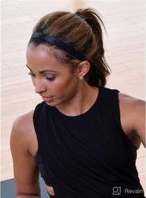 img 2 attached to 💦 Sweaty Bands: Ultimate Headband for Women and Girls - Hair Care Essential