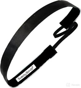 img 4 attached to 💦 Sweaty Bands: Ultimate Headband for Women and Girls - Hair Care Essential