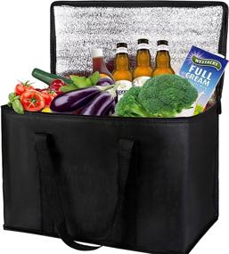 img 4 attached to 🛒 Ultimate Insulated Collapsible Instacart: Shop Smart, Shop Reusable!