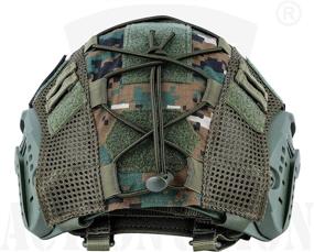 img 2 attached to ACTIONUNION Airsoft Fast Helmet Set: Tactical Paintball PJ Type Protection