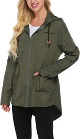 img 3 attached to 🧥 Beyove Women's Lightweight Packable Outdoor Windproof Coats, Jackets & Vests