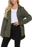 🧥 beyove women's lightweight packable outdoor windproof coats, jackets & vests logo