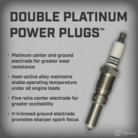 img 1 attached to Champion 7989 Spark Plug - Double Platinum Power, Carton of 1