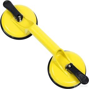 img 4 attached to 🔩 Aluminum Alloy Glass Suction Cup Heavy Duty Vacuum Lifter - Ideal for Glass, Window, Mirror, Granite, Windshield Removal & Floor Gap Fixing