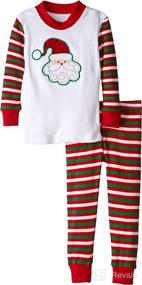 img 1 attached to Sara's Prints Unisex Baby Long John 👶 Pajamas: Comfort and Style for Your Little One