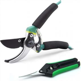 img 4 attached to LDK Professional Sharp Bypass Pruning Shears: Tree Trimmers Secateurs For Gardening & Landscaping