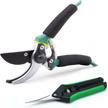 ldk professional sharp bypass pruning shears: tree trimmers secateurs for gardening & landscaping logo
