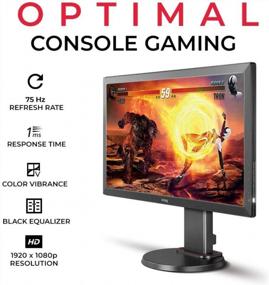 img 3 attached to Enhance Your Gaming Experience with BenQ Zowie RL2455T Monitor: Flicker-Free, 1920X1080P and HDMI Connectivity