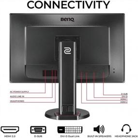 img 2 attached to Enhance Your Gaming Experience with BenQ Zowie RL2455T Monitor: Flicker-Free, 1920X1080P and HDMI Connectivity