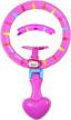 jekavis smart hoop lose weight exercise detachable portable sport hula circle adjustable home exercise fitness hoop logo