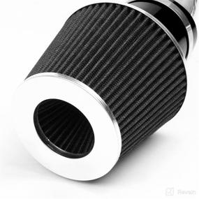 img 3 attached to 🔍 DNA Motoring CAIK-NA02V6-BK Cold Air Intake System for Nissan L31 [02-06 Altima/Maxima 3.5L V6]