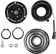 nissan sentra 2007-2011 2.0l ac compressor clutch assembly repair kit - plate pulley bearing coil - air conditioning logo