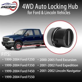 img 2 attached to 🔗 Front Left or Right 4WD Auto Locking Hub Link for 1999-2004 Ford F250 F350 F450 F550 Super Duty, 2000-2005 Excursion, 2001-2002 Expedition & Lincoln Navigator - #1C3Z3B396CB, 1C3Z-3B396-CB