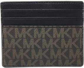 img 2 attached to 👔 Stylish and Functional: Michael Kors Cooper Wallet - Black Men's Accessories