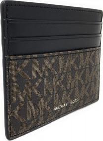 img 3 attached to 👔 Stylish and Functional: Michael Kors Cooper Wallet - Black Men's Accessories