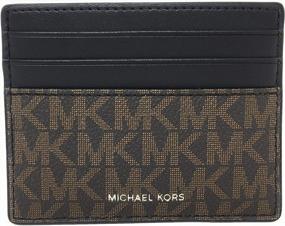 img 4 attached to 👔 Stylish and Functional: Michael Kors Cooper Wallet - Black Men's Accessories