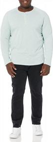 img 1 attached to Goodthreads Long Sleeve Lightweight Henley X Large